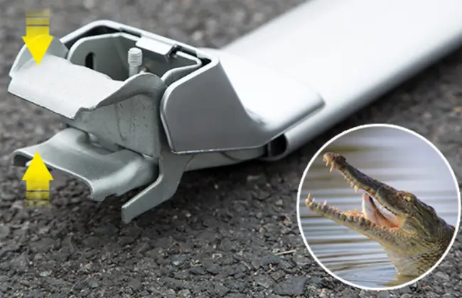 Crocodile Style Mechanical Grip Clamps