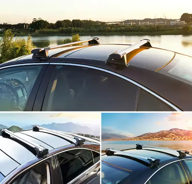 Universal cross bars for sedan